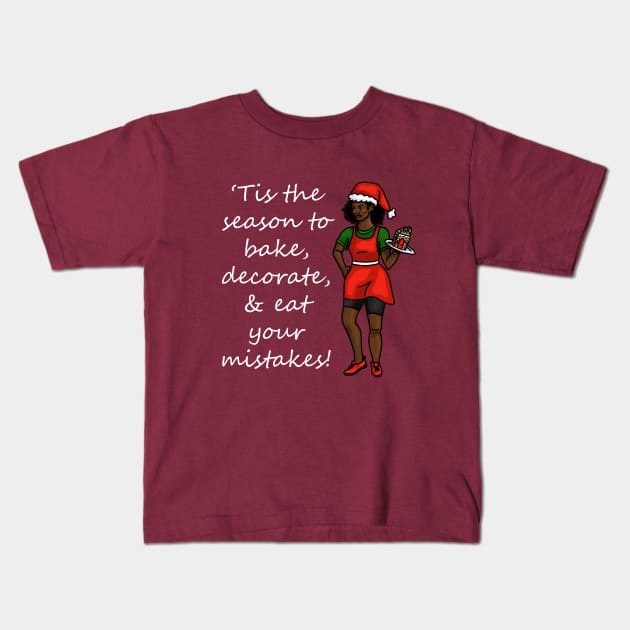 Baking Queen 2 Kids T-Shirt by Art by Lex